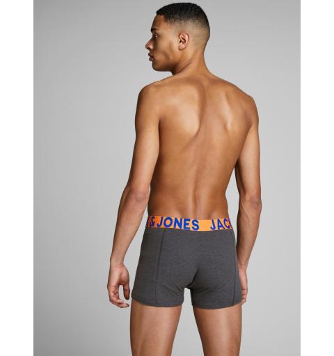 Jack&jones noos jaccrazy solid trunks 3 pack noos negro