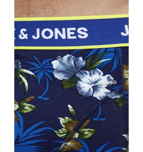 Jack&jones noos jacflower trunks 3 pack.noos negro