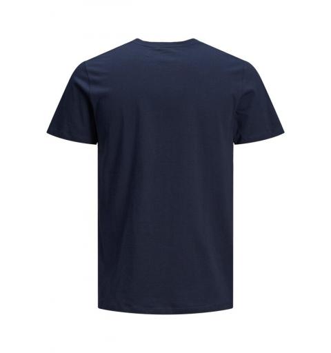 Jack&jones jjmeta tee ss crew neck marino