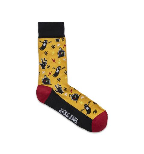 Jack&jones jachalloween sock giftbox 2 negro