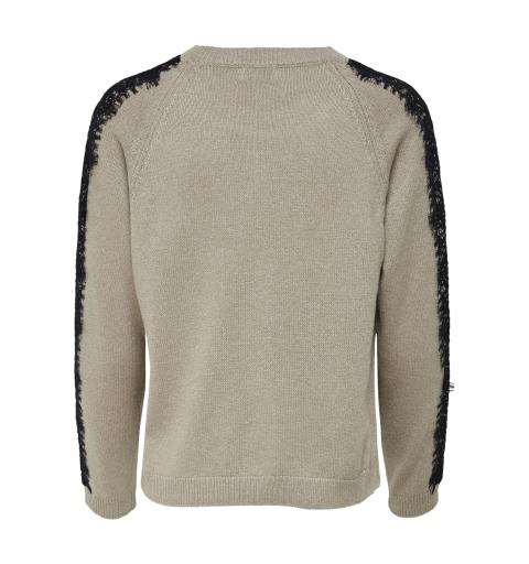 Jdy jdymarvita l/s pullover knt piedra