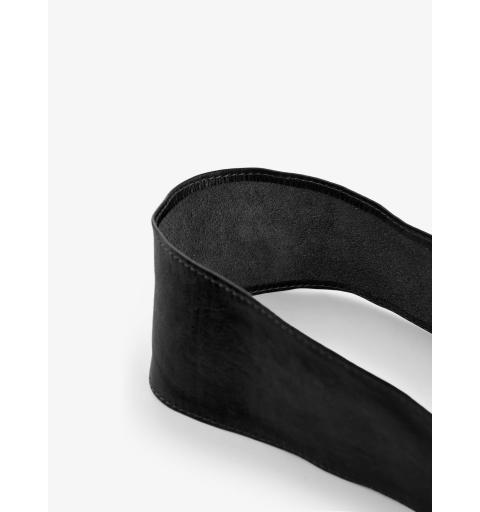 Pieces noos pcvibs leather tie waist belt noos negro