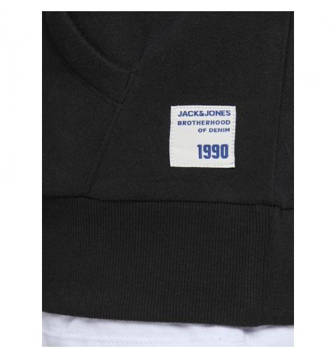 Jack&jones jor30history sweat hood negro