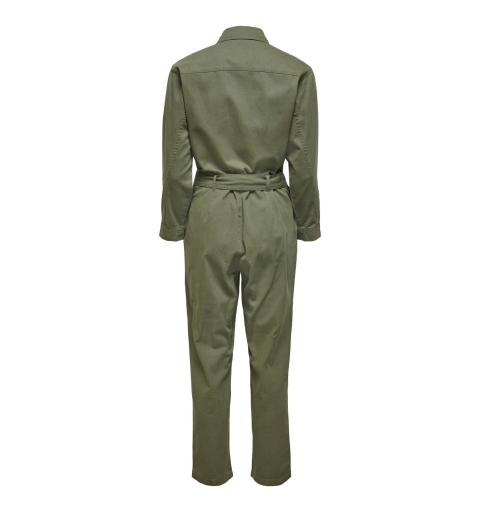 Jdy jdysophie life utility jumpsuit ankl pnt verde oscuro