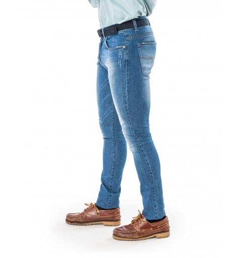 Spagnolo hombre pt denim 5 bolsillos slim 5640 denim medio