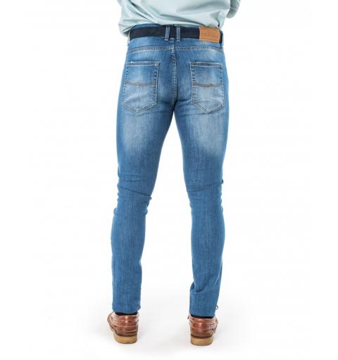 Spagnolo hombre pt denim 5 bolsillos slim 5640 denim medio