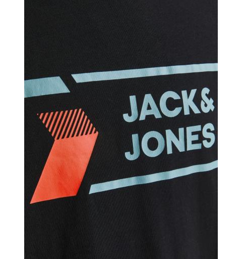 Jack&jones noos jcologan tee ss crew neck noos negro