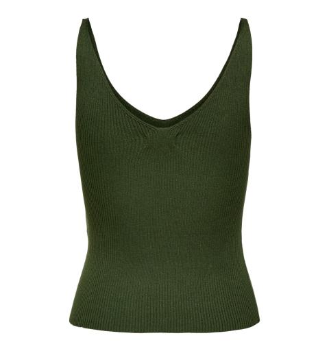 Jdy jdynanna s/l top knt noos verde oscuro