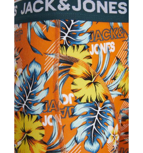 Jack&jones jacazores tropic trunks 3-pack verde