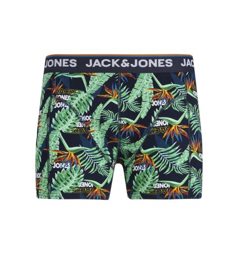 Jack&jones jacazores tropic trunks 3-pack verde