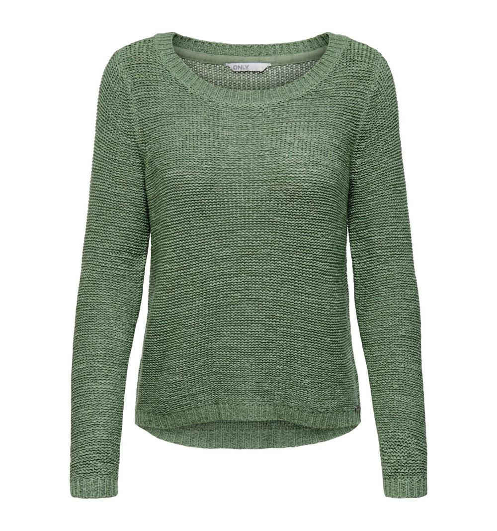 Only noos onlgeena xo l/s pullover knt noos verde