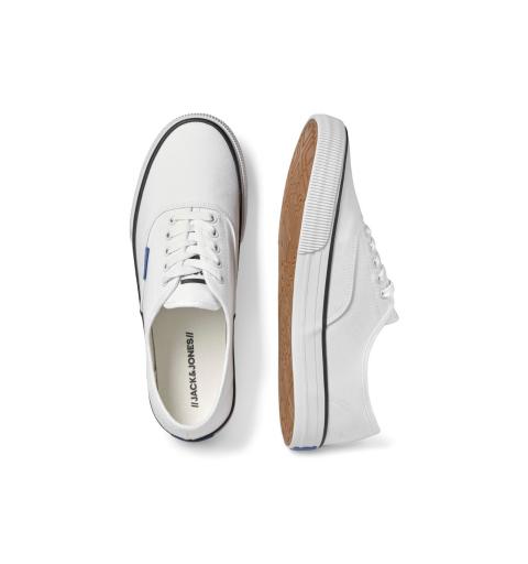 Jack&jones footwear jfwcurtis canvas ln blanco