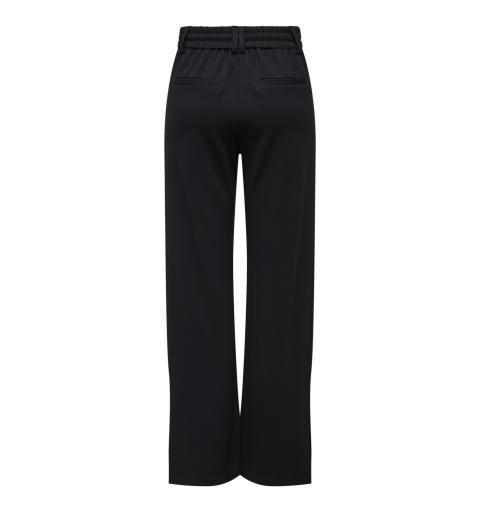 Only onlpoptrash easy straight slit pant pnt negro