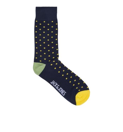 Jack&jones jaccolorful dots sock 5 pack negro