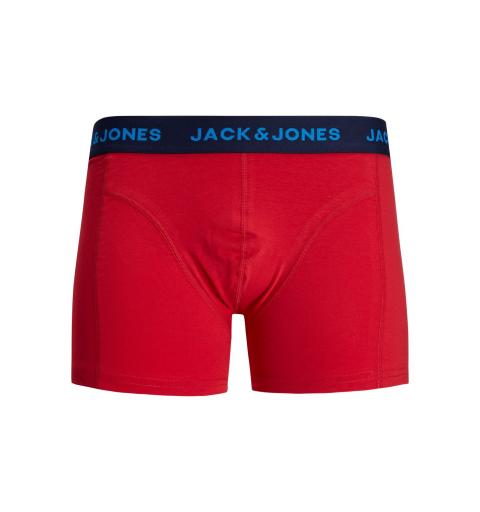 Jack&jones jaclimit skull trunks 3 pack rojo