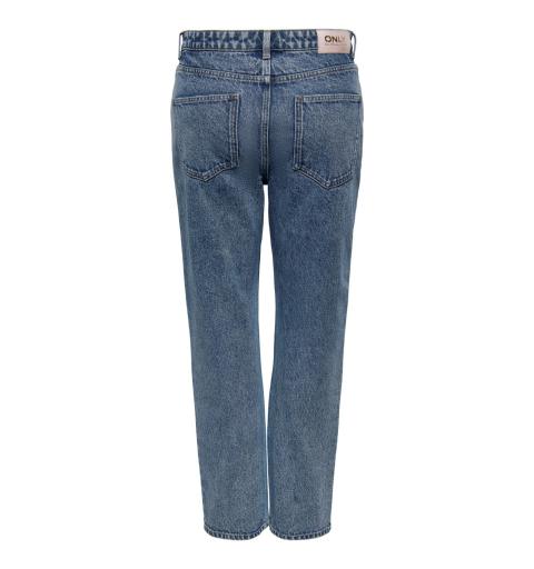 Only onlmarga hw mom ank  jeans dnm denim medio