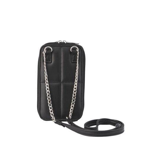 Pieces pcalina padding phone bag negro