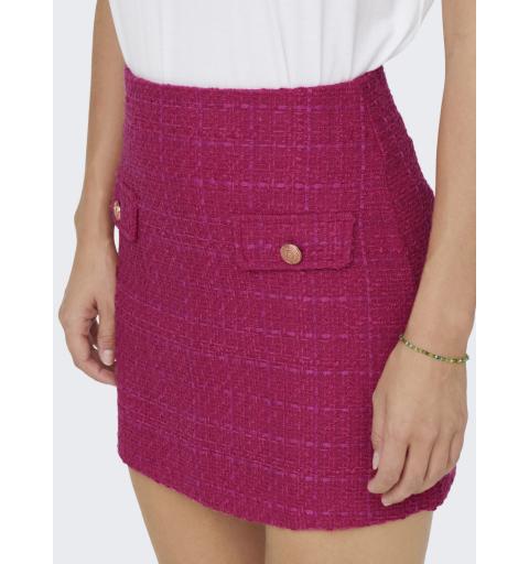 Only onlmody x-hw short but bou skirt tlr eip fucsia