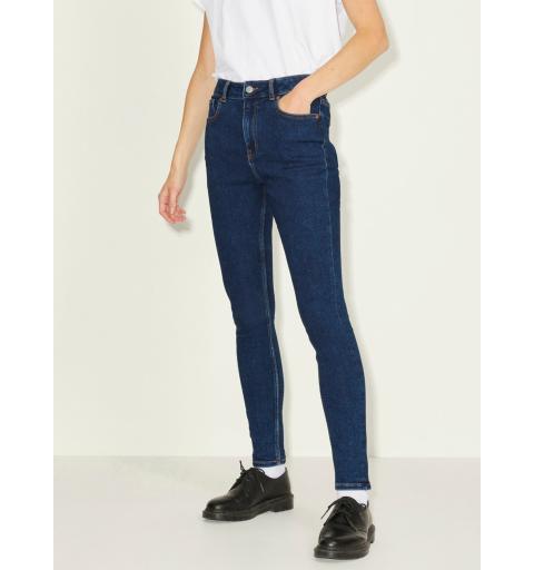 Jj mujer jxvienna skinny hw ms1002 noos denim oscuro