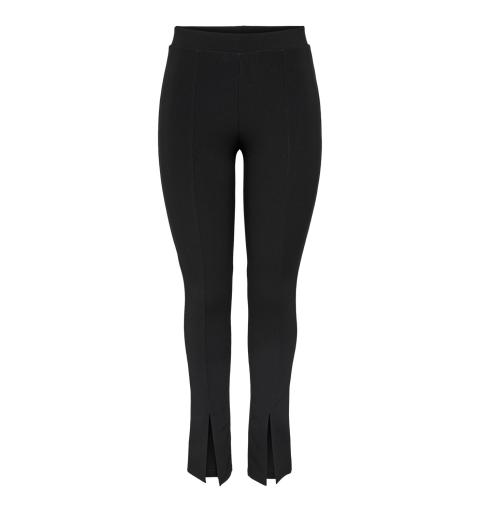 Only onlgale slit pants jrs negro