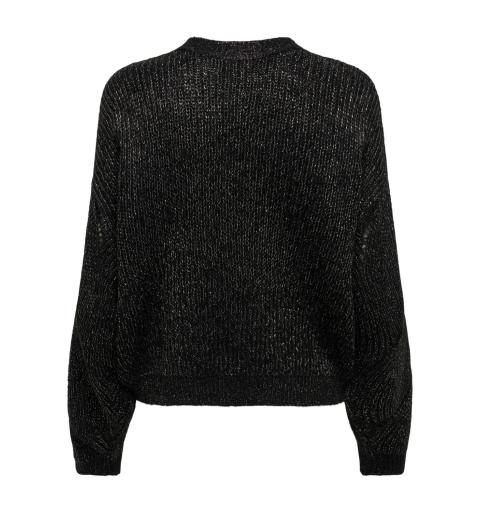 Jdy jdydalia l/s struc. glitter cardigan knt negro