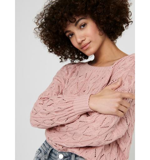 Only noos onlbrynn life structure l/s pul knt noos rosa