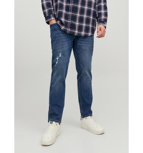 Jack&jones plus jjiglenn jjoriginal mf 806 pls denim oscuro