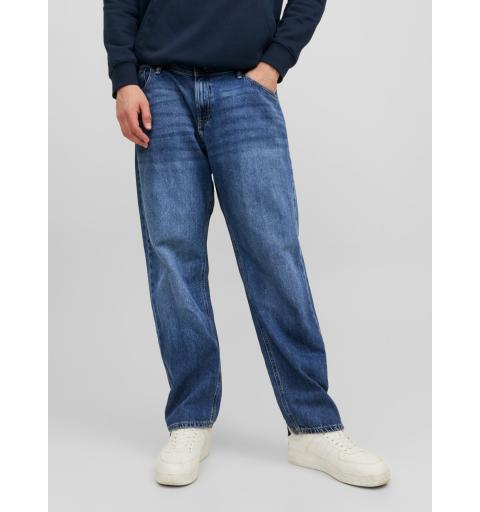 Jack&jones plus jjimike jjoriginal na 123 pls noos denim oscuro