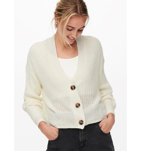 Only noos onlcarol nice l/s cardigan knt noos beige