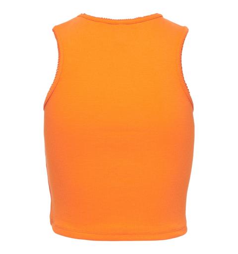 Only onlkerry s/l stitch top jrs naranja