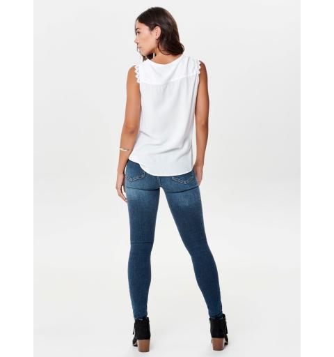 Only noos onlkimmi s/l top wvn noos blanco