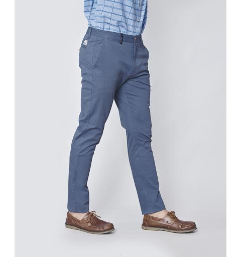 Spagnolo hombre pt 0688 chino slim estructura azulon