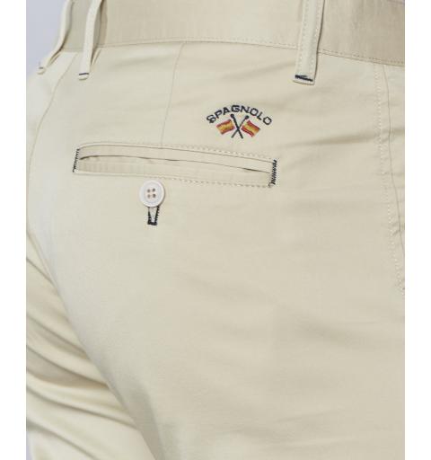 Spagnolo hombre pt 0777 chino basico beige