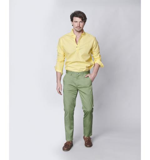 Spagnolo hombre pt 0777 chino basico verde