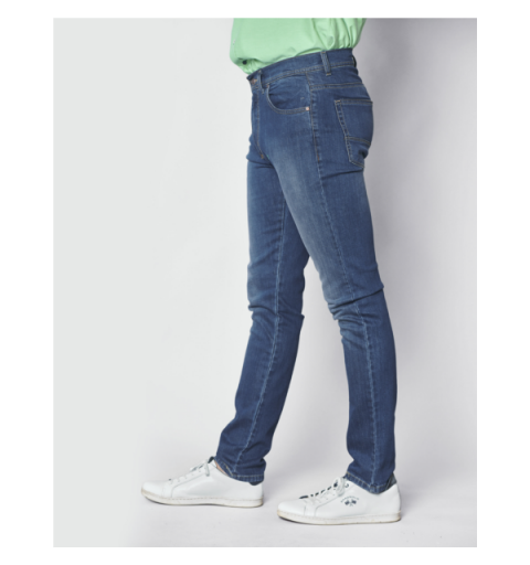 Spagnolo hombre pt 0182 denim 5 bolsillos smart denim medio