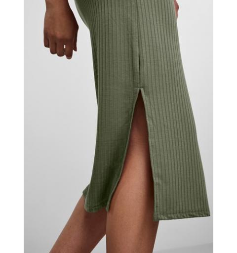 Pieces noos pckylie mw midi skirt noos verde