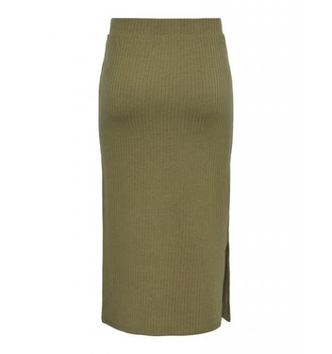 Pieces noos pckylie mw midi skirt noos verde