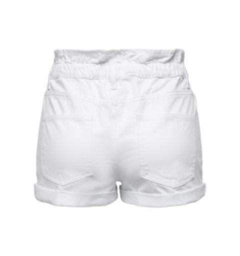 Only noos onlcuba paperbag dnm shorts noos blanco