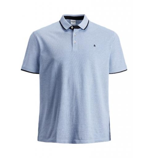 Jack&jones plus jjepaulos polo ss noos pls azul