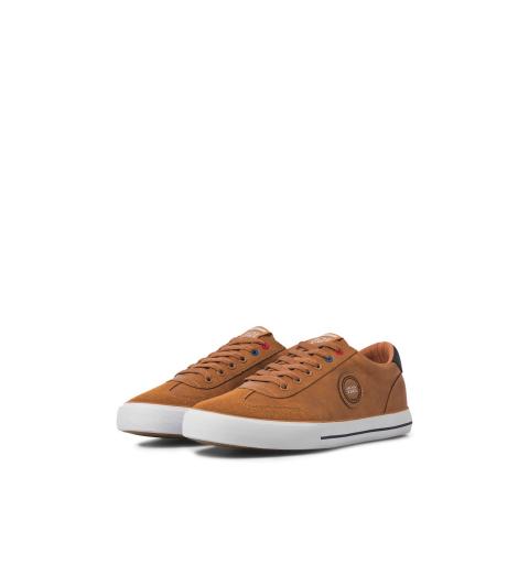 Jack&jones footwear jfwtoby pu sneaker cognac