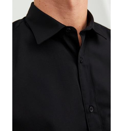 Jack&jones jjjoe shirt ls plain negro