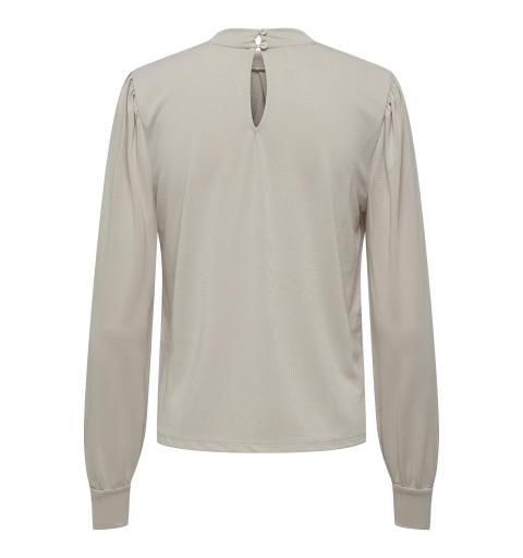 Only onlfree life l/s modal highneck top jrs tostado