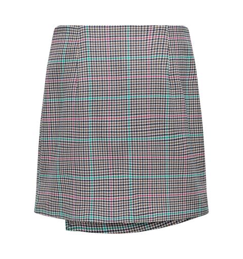 Only onlgloss-adison hw check skirt tlr rp marron