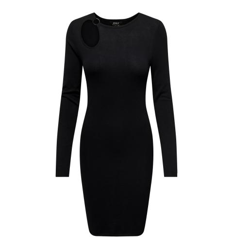 Only onllilian ls detail dress cc knt negro