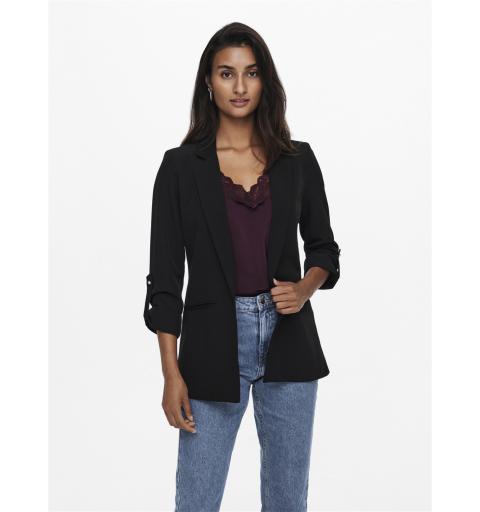 Only noos onlkayle-orleen 3/4 blazer tlr noos negro