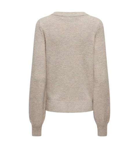 Jdy jdyrue glitter l/s boat pullove knt noos gris