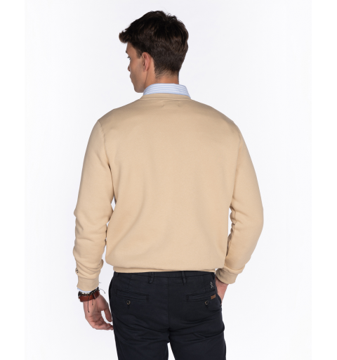 Harper & neyer sudadera teddy camel