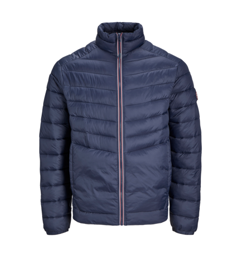 Jack&jones plus jjesprint puffer collar noos pls marino