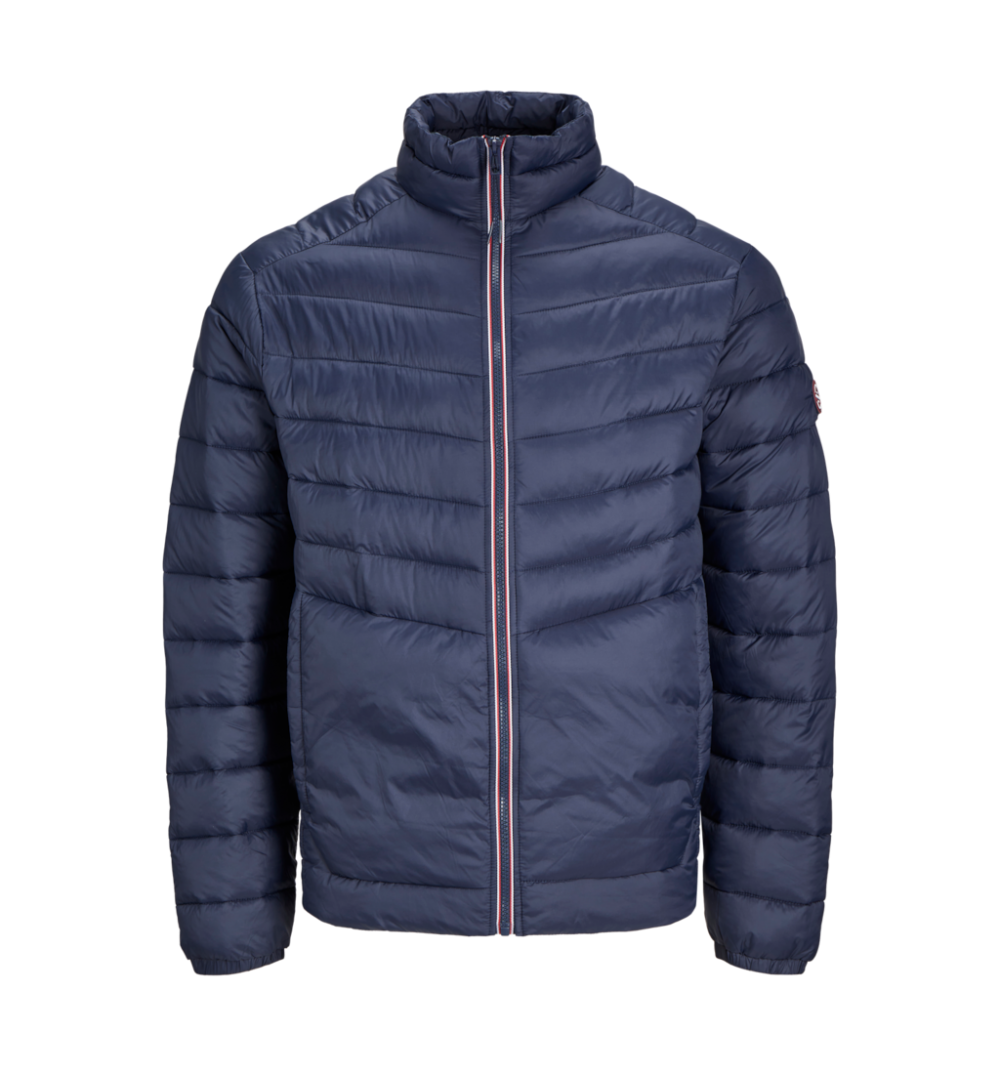 Jack&jones plus jjesprint puffer collar noos pls marino