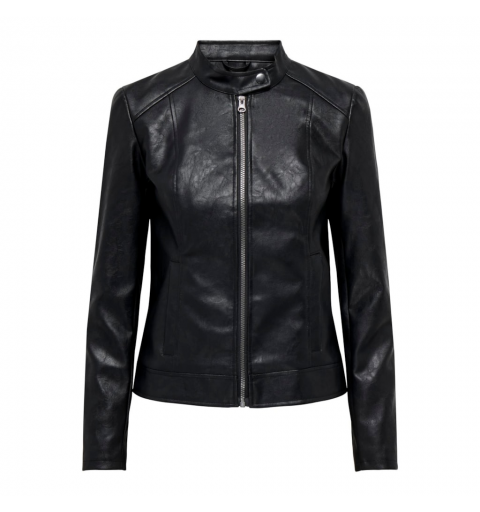 Jdy noos jdyemily faux leather jacket otw noos negro